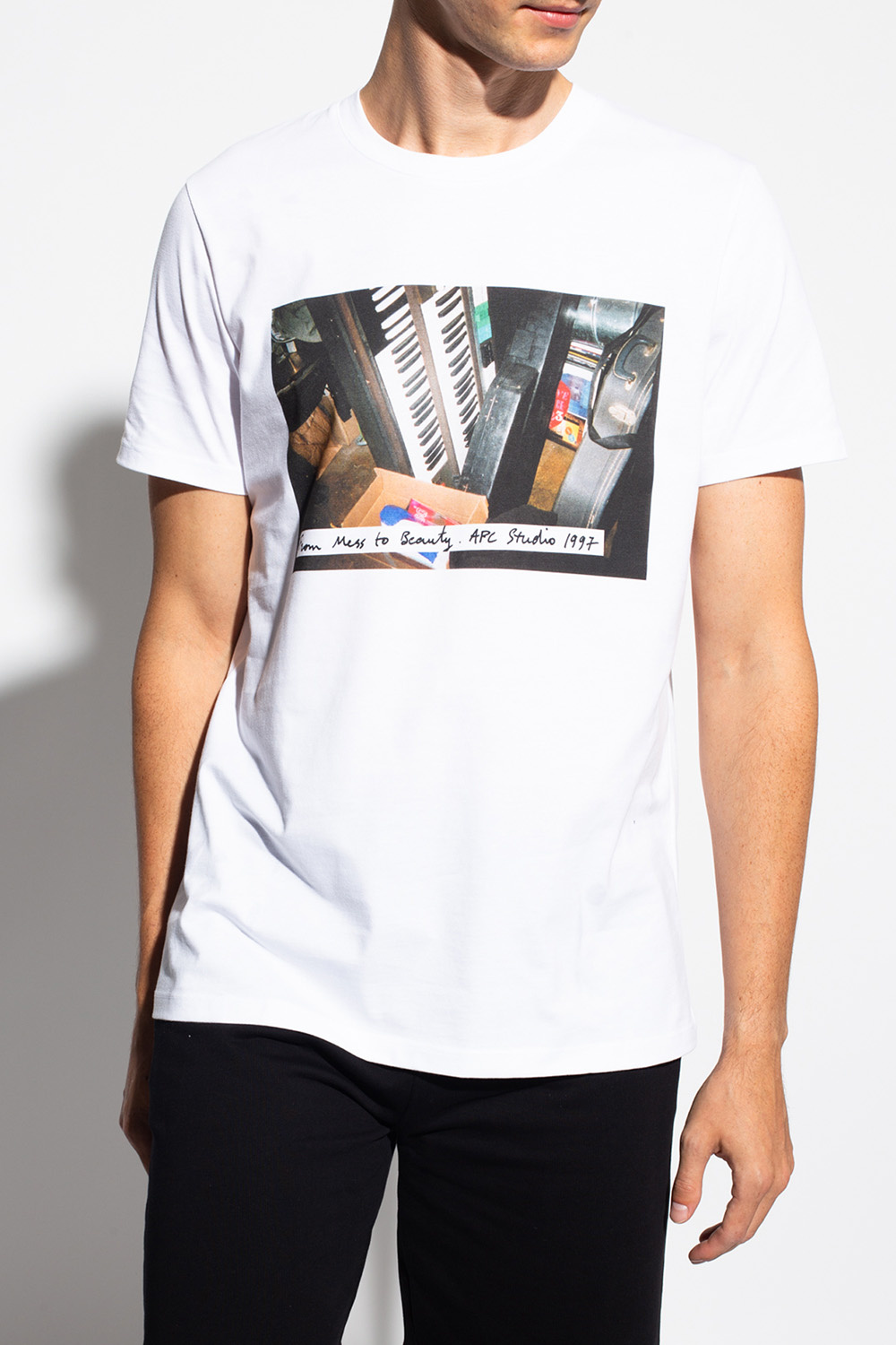 A.P.C. Printed T-shirt | Men's Clothing | IetpShops